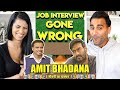 Job Interview Gone Wrong REACTION!! | Feat Ajay Devgn x Amit Bhadana