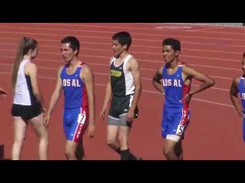 J Rubio   3/24/16 VarB 110m Hurdles (Lane 5) (1st Place) (15.11) vs Edison 4K