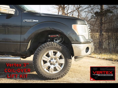 Rough Country VERTEX 3" Lift Kit - 2012 F150 (WOW!)