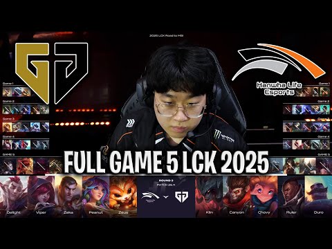 WINNER GOES TO MSI!🔥 - GEN vs HLE GAME 5 LCK ROAD TO MSI | GENG vs HANWHA LIFE G5 LCK 2025
