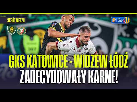SUMMARY: GKS KATOWICE - WIDZEW ŁÓDŹ. PENALTIES DECIDED! POLISH CUP - 1/4-FINAL
