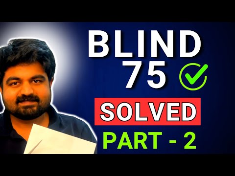 Blind 75 Leetcode Java Part 2 Algorithms Course