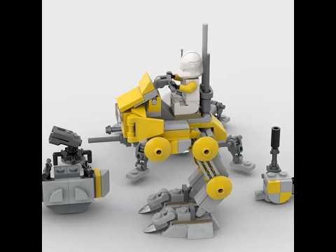 LEGO 327th AT-RT Walker - Alternate Build of 75431 327th Star Corps Clone Battle Pack