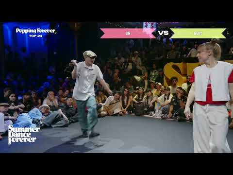 Jin vs Nury TOP 24 Popping Forever | Summer Dance Forever 2025