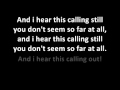 All That Remains - This Calling Lyrics Video 