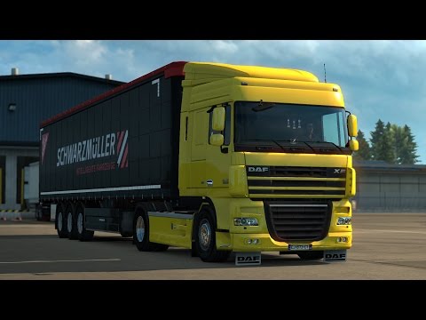 ETS 2 - Vive la France - DAF XF 105.510 - Trip: Montpellier - Limoges