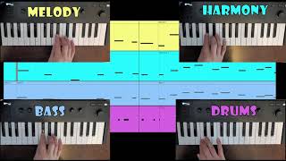 I recreated the Super Mario Bros Theme by Ear! / マリオのテーマを耳コピしてみた！