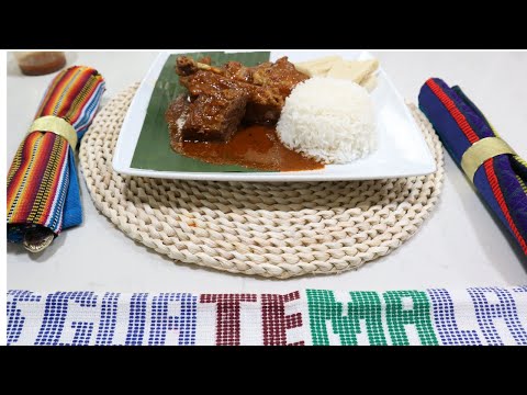 Subanik platillo Originario de San Martín Jilotepeque, Chimaltenango.