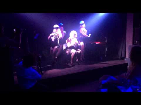 Lolitas Burlesque perform "Sail" in The Elixir Show at The Federal Bar