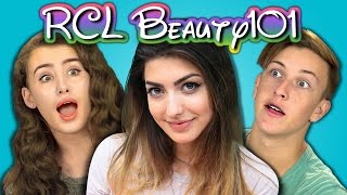 TEENS REACT TO RCLBEAUTY101 (Rachel Levin)