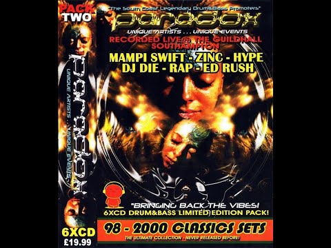 Mampi Swift Mc Foxy & IC3 - Paradox 1998-2000 Classic Sets - CD Pack Two - Drum & Bass