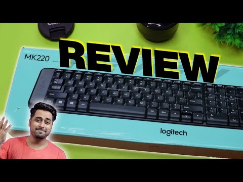 Usb logitech mk220 wireless combo keyboard