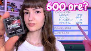 Esploro un vecchio salvataggio giapponese di Pokémon Perla | ASMR🌙