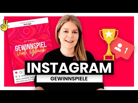 Instagram Gewinnspiele 🤩so gehts