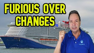 PEOPLE ARE FURIOUS OVER CHANGES TO CRUISE SHIP, CRUISE NEWS