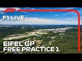 F1 LIVE: 2020 Eifel Grand Prix - FP1 | No Commentary
