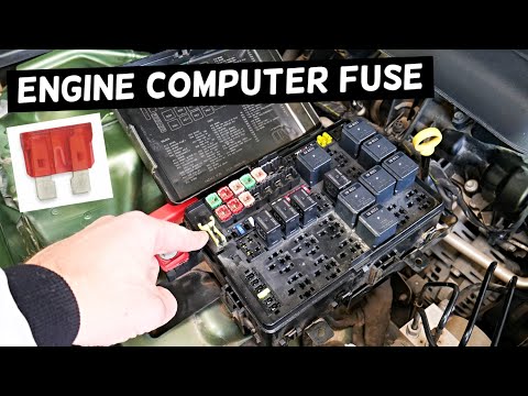 CHRYSLER 300 ECU ECM PCM ENGINE COMPUTER FUSE LOCATION REPLACEMENT