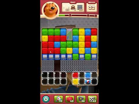 Toon Blast Level 2879 - NO BOOSTERS 🐻🐺🐱 | SKILLGAMING ✔️