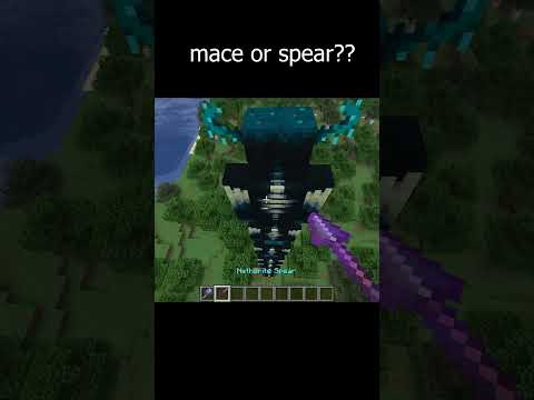 Minecraft Battle: Mace vs Spear Showdown!