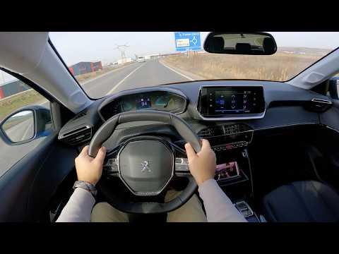 2024 Peugeot e-208 Electric: POV Test Drive & 0-100 km/h
