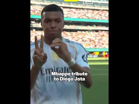 Dembele & Mbappe Tribute Celebration For Diogo Jota 😍❤️