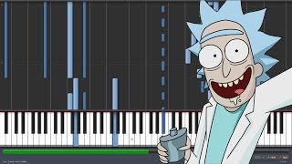 Do You Feel It? - Chaos Chaos - Rick and Morty Ending [Piano Tutorial] (Synthesia)