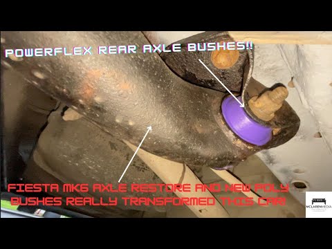 How to Install New Poly Bushes On a Fiesta Mk6 Rear Axle!