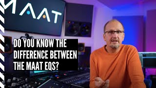 Video thumbnail for Friedemann explains the differences between MAAT's mastering EQs - thEQblue, thEQorange & thEQred by Mastering Academy