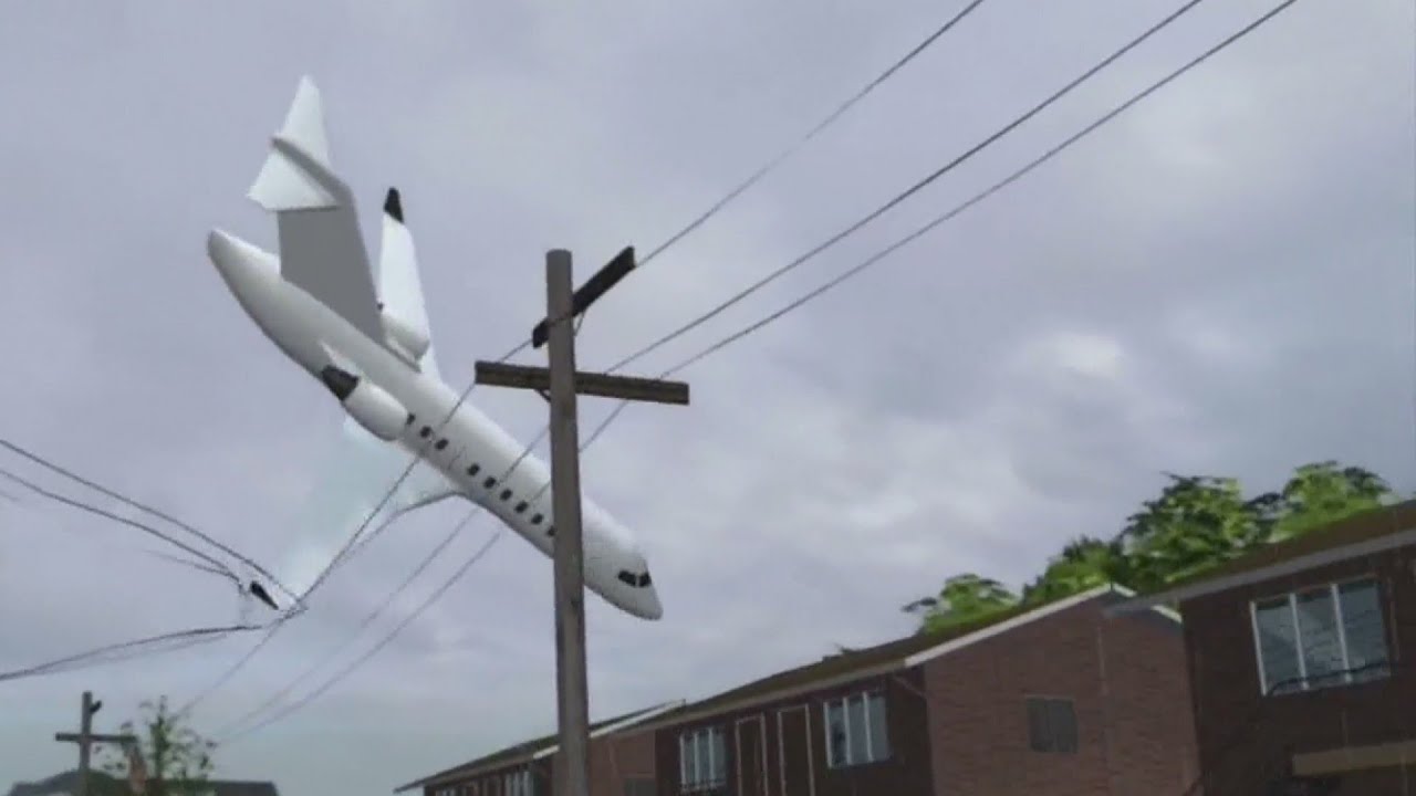 Una avioneta se estrella con una casa en Ohio