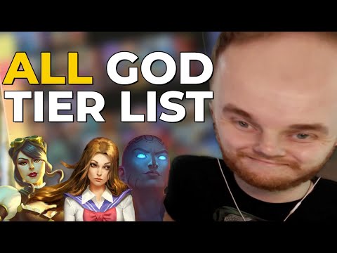 ALL GOD TIER LIST FOR SMITE SEASON 10! Serqet, Vamana, Hel?!