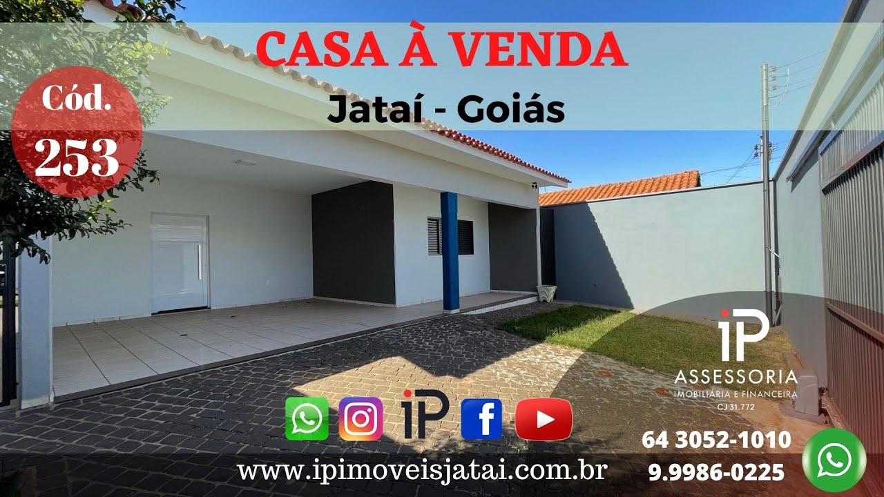 253 Casa a VENDA  Santa Maria   Jataí GO