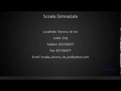 Scoala Gimnaziala Varvoru de Jos