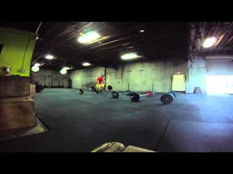 Squat Clean ladder 1st set