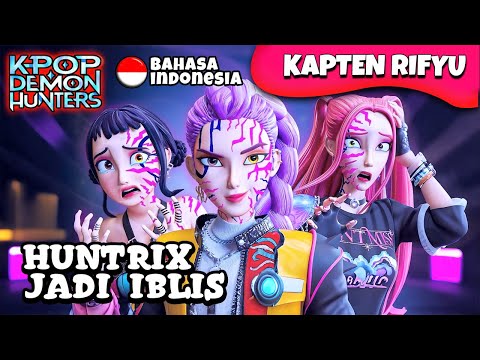 👉 MIRA & ZOEY BECOME DEMONS TOO 😈 KPOP DEMON HUNTERS IN INDONESIAN