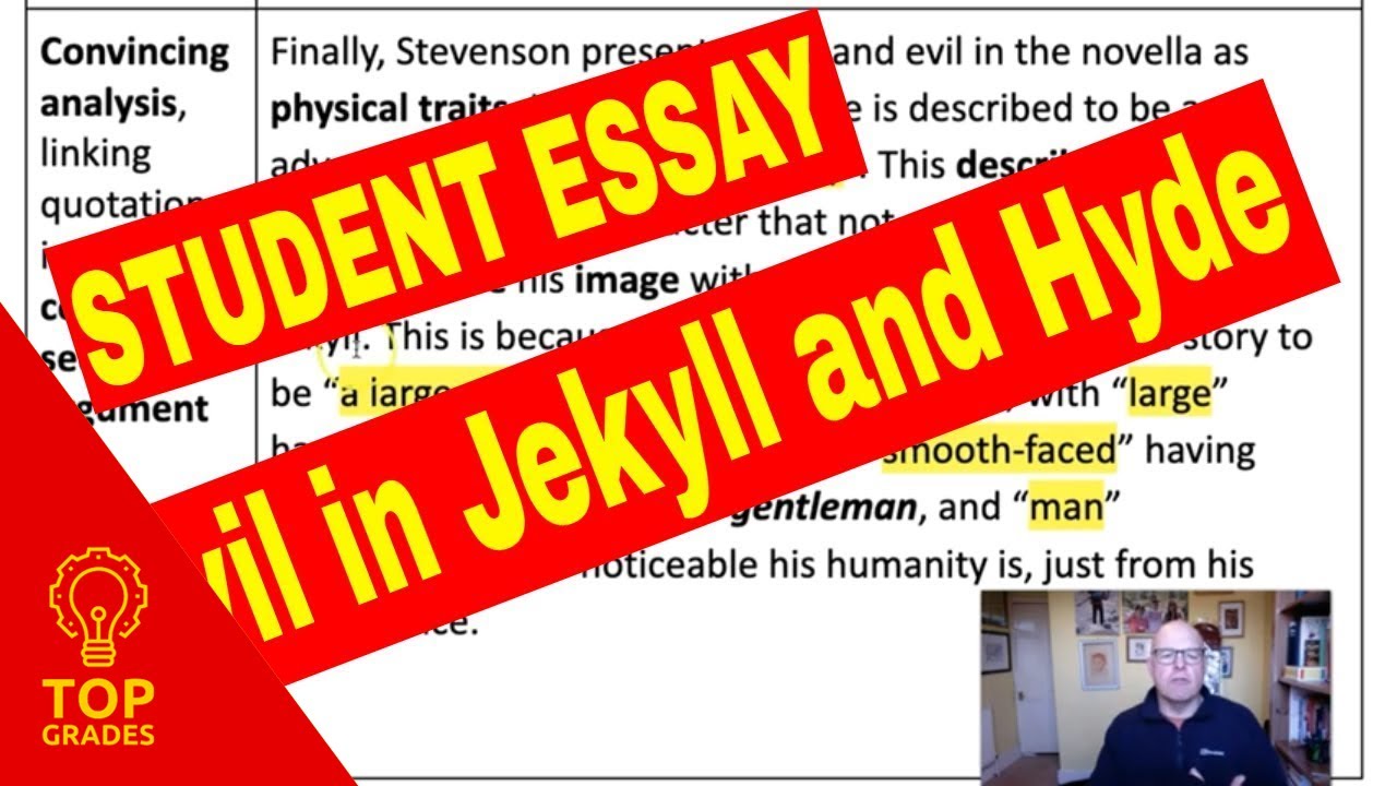 Grade 9 Essay: Good and Evil in Jekyll and Hyde (Mr Salles)