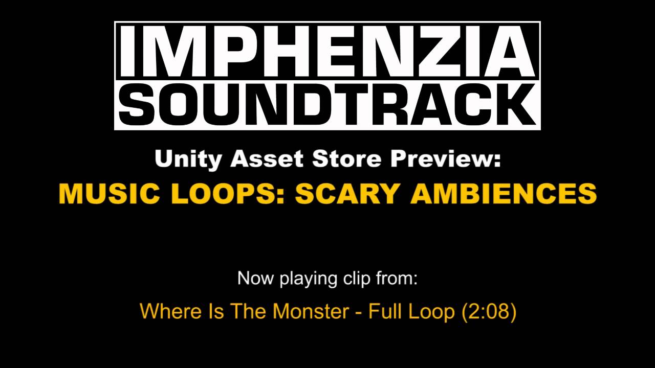 Unity Asset Store - Music Loops - Scary Ambiences