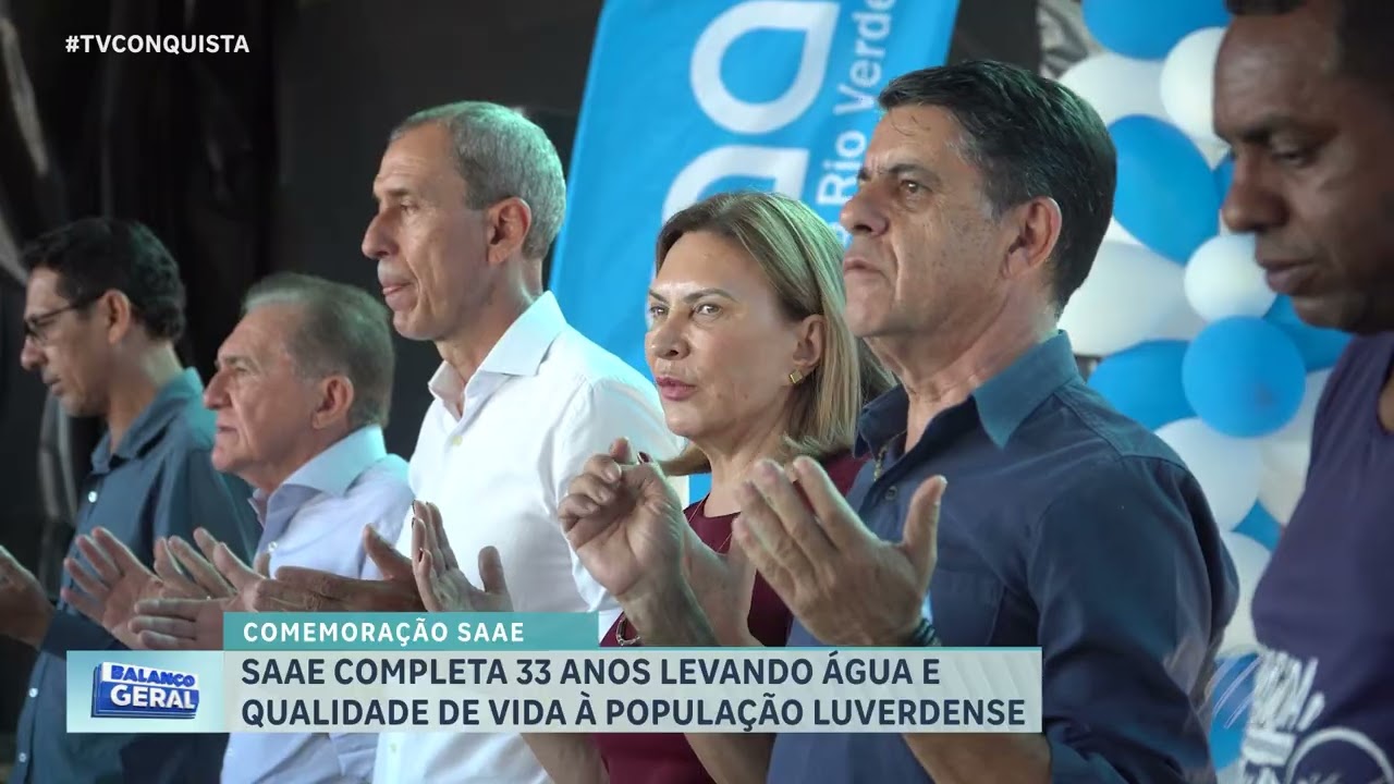 SAAE comemora 33 anos de história e avanços no saneamento de Lucas do Rio Verde