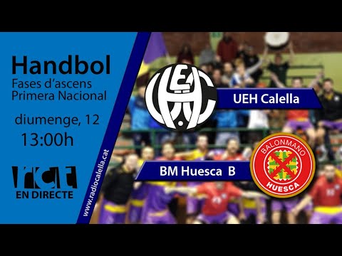 [Transmissió Esportiva] Handbol: UEH Calella – BM Huesca "B"