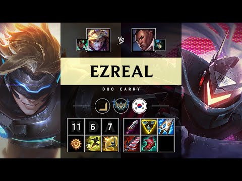 Ezreal ADC vs Lucian - KR Challenger Patch 25.09