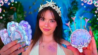 ASMR Mermaid Friend Gives You a Makeover 🧜🏻‍♀️🐠🪸 (unique layered sounds, ocean ambience, bubbly)