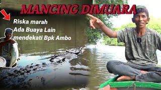 Download lagu RISKA MENJAGA AMBO SAAT MANCING,TERNYATA ADA BUAYA LAIN MENDEKAT,AUTO DIUSIR RISKA ❓ mp3