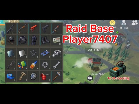 LDOE Raid Player7407 | LAST DAY ON EARTH | ldoe | 1x c4 needing