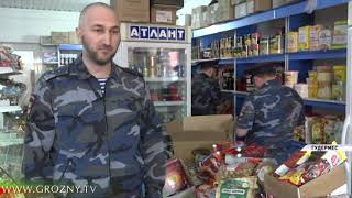 Надзорные органы Чечни проверяют торговые точки 