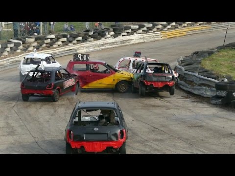 Banger Racing Angmering Oval Raceway World Final Highlights 30/10/2016