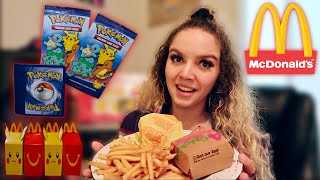 Pokemon McDonalds Cards + Mukbang | Free Britney, Tom Brady & Trial Impeachment