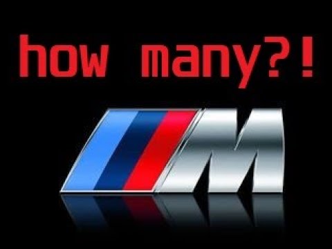 How many ///M badges does a modern M bmw have?