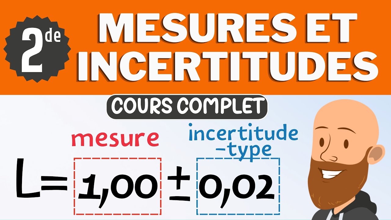 Mesure et incertitudes - cours de seconde de physique chimie - chapitre 1