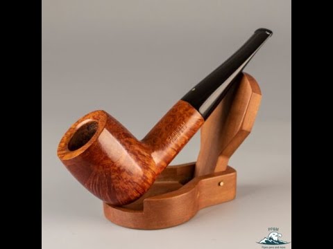 (Unsmoked) Handmade Savinelli Punto Oro Smooth Chubby Billiard (101) 9mm