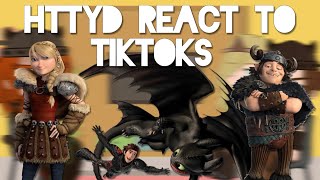 HTTYD REACT TO THE FUTURE¦HOW TO TRAIN YOUR DRAGO