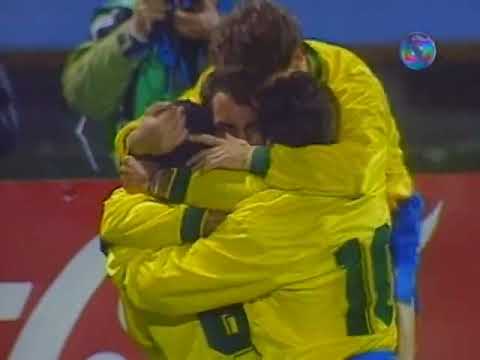 Argentina 2 x 2 Brasil (4 x 2 nos penaltis) - Copa América 1995